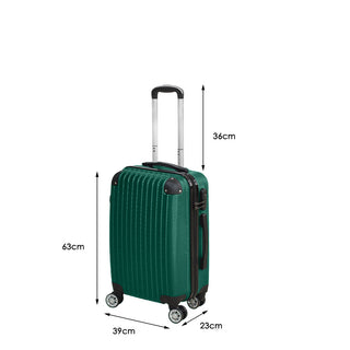 Slimbridge 24" Luggage Suitcase Code Green-1829372126558294018