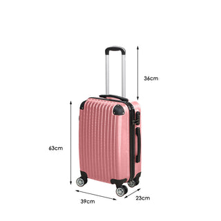 Slimbridge 24" Luggage Suitcase Code Rose Gold-1829372126721871874