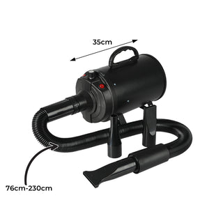 Dog Cat Pet Hair Dryer Grooming Blow Black-1831593080755720194