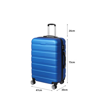 Slimbridge 28"Luggage Case Suitcase Blue 28 inch-1848848545793314818