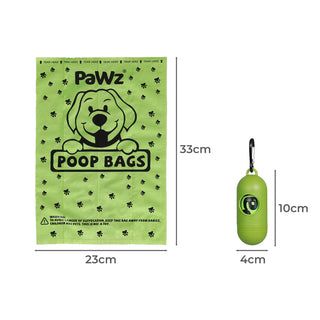 PaWz 100% Compostable Biobased Dog Poop-1831593093846142978