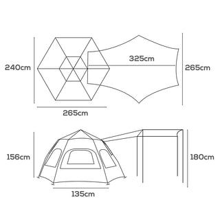 Mountview Instant Tent Pop up Camping-1829371968403673090