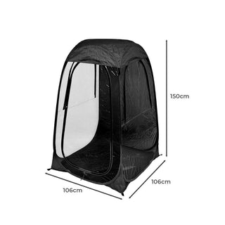 Mountview Pop Up Camping Beach Portable Black-1864184679352111106