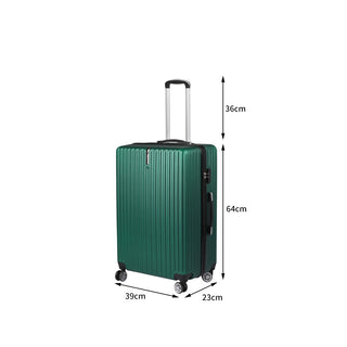 Slimbridge 24" Inch Luggage Suitcase Green 24 inch-1843791382590918658