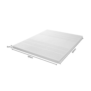 DreamZ Latex Mattress Topper Double-1831592541712158722