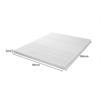 Dreamz Latex Mattress Topper Single-1831592577690898434