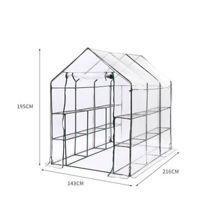 Levede Greenhouse Walk In 3 Tier Garden-1831592587077750786