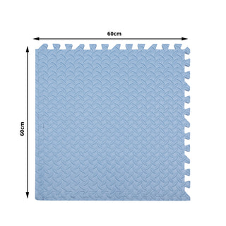 Bopeep EVA Foam Kids Play Mat Floor Blue-1831593055891886081