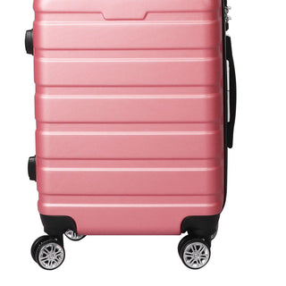 Slimbridge 20" Carry On Luggage Case Rose Gold 20 inch-1864184364921917443