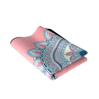 Centra Yoga Mat Foldable Non-Slip Exercise Pink-1848848503019802627