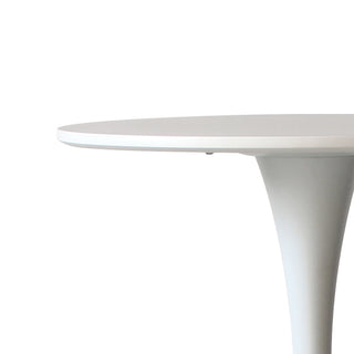 Levede 2x Round Bar Table Pub Tables White-1831592537626906627