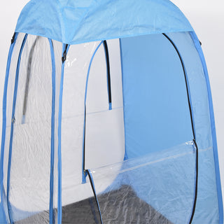 2x Mountview Pop Up Tent Camping Weather Blue-1829372167599558660