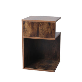 Levede 2x Bedside Tables Wood Side End Oak-1848848557331845124