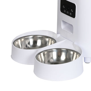 PaWz 5L Auto Pet Feeder Automatic Camera Wi-Fi White-1843791356233912324