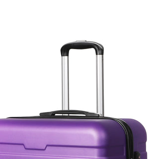 Slimbridge 24" Luggage Case Suitcase Purple 24 inch-1848848545508102148