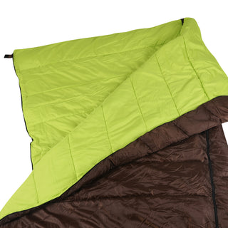 Mountview Double Sleeping Bag Bags Outdoor Brown-1829372239619952644