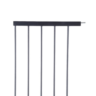 Levede Baby Safety Gate Adjustable Pet Black 45cm Extension-1831593008605302787