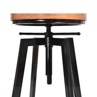 Levede 2x Bar Stools Industrial Kitchen-1848848590248742916