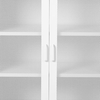 Levede Storage Cabinet Steel Kitchen White-1831592582124277764