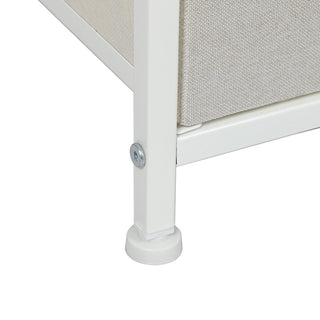 Levede Chest of 2 Drawers Bedside Table Beige-1831592896088903684