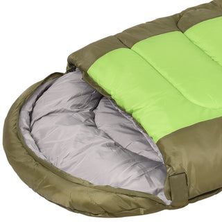 Mountview Sleeping Bag Outdoor Camping Green-1829372307643174916