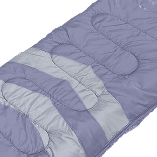 Mountview Single Sleeping Bag Bags Outdoor Grey-1829372338366451716