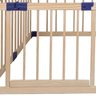 BoPeep Kids Playpen Wooden Baby Safety Large-1831592601933975556