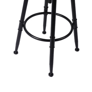 Levede 2x Bar Stool Kitchen Wooden PU-1831592567704260612