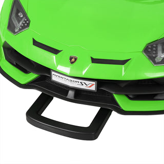 Kids Ride On Car Lamborghini SVJ Licensed Green-1831592502587691012