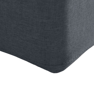 Levede Gas Lift Bed Frame Fabric Base Double Dark Grey-1831592489283358725