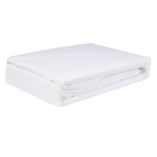 Dreamz 4pcs King Size 100% Bamboo Bed Sheet Set in White Colour-1831592744536117253