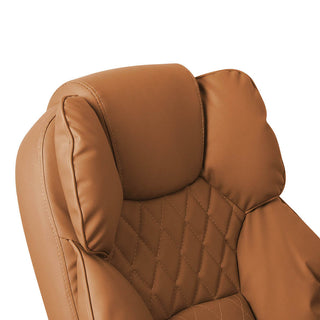 Levede Gaming Chair Office Computer Brown No Footrest-1848848506798870533