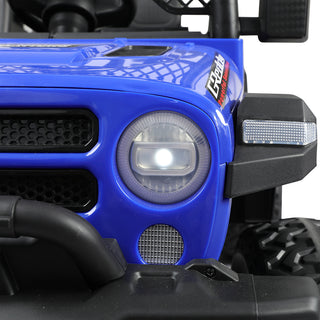 BoPeep Kids Ride On Car Electric Jeep Blue-1831592492932403205