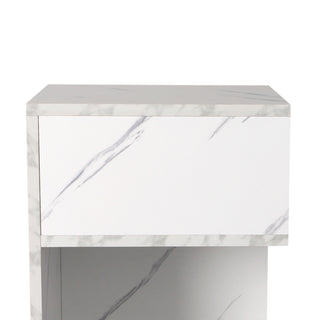 Levede 1xBedside Tables Drawers Side White-1831592903512821765