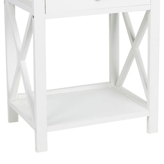 Levede 2x Bedside Tables Drawers Side-1843791418267668485