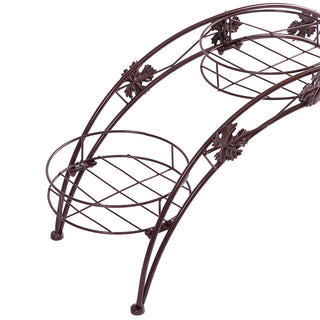 2X Plant Stand Outdoor Indoor Metal Bronze-1848848500318670853