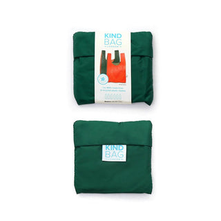 KIND BAG Reusable Bag - Medium| Bicolour Green & Orange-1826048969415987207