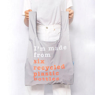 KIND BAG Reusable Bag - Medium| Recycle Grey & Coral-1826048971257286659