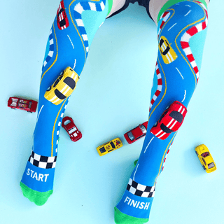 MADMIA Racing Cars Socks With Plush Cars Kids & Adults Age 6 - 99-1826049066941943811