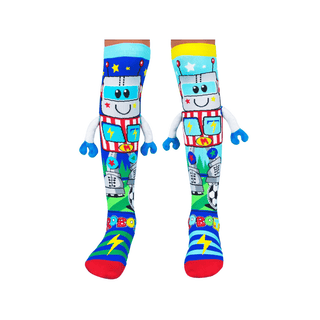 MADMIA Robot Socks With Arms Kids & Adults Age 6 - 99-1826049067080355840