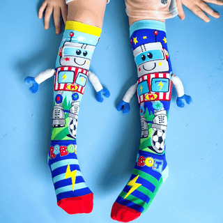 MADMIA Robot Socks With Arms Kids & Adults Age 6 - 99-1826049067080355842