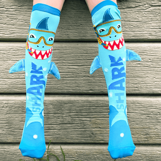 MADMIA Shark Socks With Spikes Kids & Adults Age 6 - 99-1826049067252322305