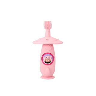 Marcus & Marcus -12M+ Self Training 360' Toothbrushes Pocky the Pig-Pink-1826049083748519936