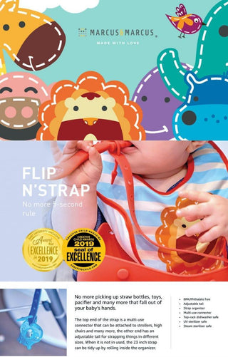 Marcus & Marcus- Flip N Strap Marcus theLion- Red-1826049085837283335