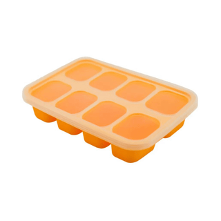 Marcus & Marcus-Food Cube Tray (1 o.z. x 8) Lola the Giraffe-Yellow-1826049092892102656