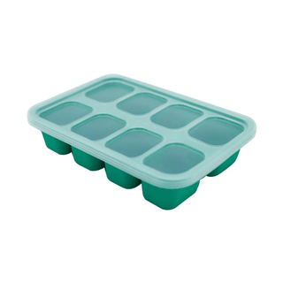 Marcus & Marcus-Food Cube Tray (1 o.z. x 8) Ollie the Elephant green-1826049093428973568