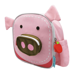 Marcus & Marcus- Insulated Backpacks/Lunch bags Pocky the Pig-Pink-1826049086307045376