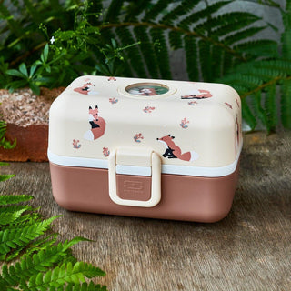 Monbento Tresor Graphic Kids's Bento Box- Cinnamon Fox Cinnamon Fox-1826049129072168966