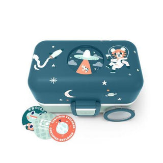 Monbento Tresor Graphic Kids's Bento Box- Cosmic Blue Cosmic Blue-1826049129218969601