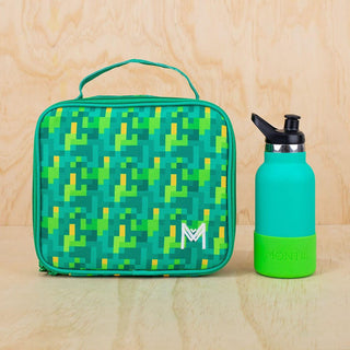 MONTII.CO Medium Insulated Lunch Bag - Pixels-1826049132935122945